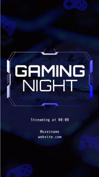 Streamers Night Facebook Story