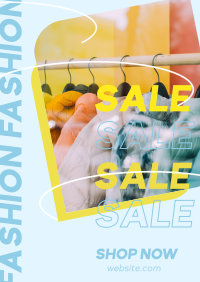 Fashion Sale Poster Design