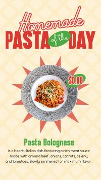 Pasta of the Day Video