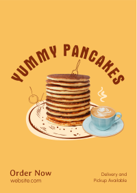 Delicious Breakfast Pancake  Flyer Design