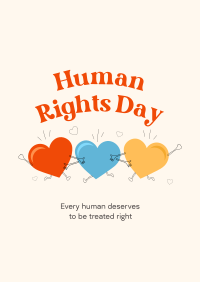 Human Rights Day Poster Design