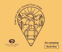 Go Camping Facebook Post Design