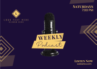 Weekly Podcast Postcard