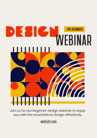 Beginner Design Webinar Poster