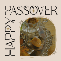 Passover Seder Plate Instagram Post Design