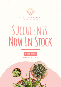 New Succulents Flyer