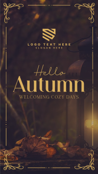 Hello Autumn Greeting YouTube Short