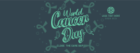 World Cancer Reminder Facebook Cover Image Preview