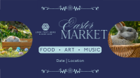 Flowery Easter Market Animation