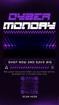 Futuristic Cyber Monday TikTok Video