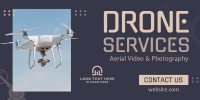 Drone Aerial Camera Twitter Post