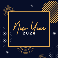 Elegant New Year Instagram Post Image Preview