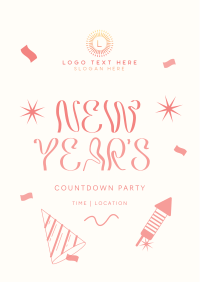 New Year Countdown Party Flyer