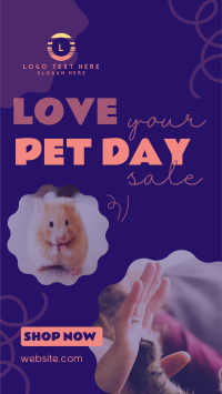 Love Your Pet Day Sale TikTok Video