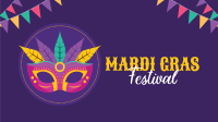 Mardi Gras Festival Facebook Event Cover