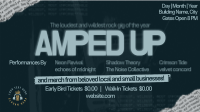 Grunge Rock Music Gig Facebook Event Cover Image Preview