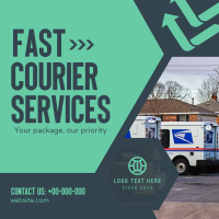 Fast & Reliable Delivery Instagram Post