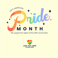 Love Pride Instagram Post Design