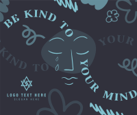 Be Kind To Your Mind Facebook Post