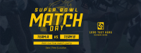 Superbowl Match Day Facebook Cover