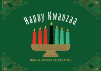 Kwanzaa Celebration Postcard