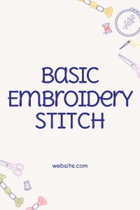 Cute Embroidery Shop Pinterest Pin