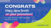 Congratulatory Job Promotion Animation