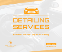 Car Detailing Services Facebook Post