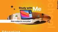 Study With Me YouTube Banner