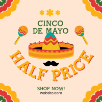 Cinco De Mayo Promo Linkedin Post Design