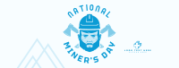 National Miner's Day Facebook Cover