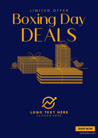 Boxing Day Deals Poster