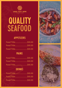 Anchor Seafood Menu Image Preview