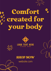Comfort Fits for you Poster