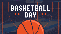 Sporty Basketball Day Animation