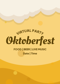 Virtual Oktoberfest Poster