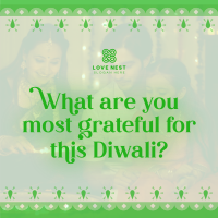 Sentimental Diwali Customer Engagement Instagram Post Image Preview