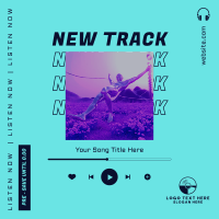 Listen To Our New Track Instagram Post Design