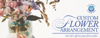 Editorial Flower Service Facebook Cover Image Preview