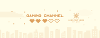 Cute 8 Bit  Facebook Cover Image Preview