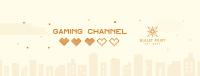 Cute 8 Bit  Facebook Cover Image Preview