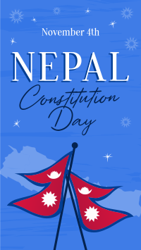 Nepal Constitution Day Facebook Story