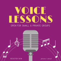 Vocal Session Instagram Post