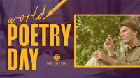 Reading Poetry Animation