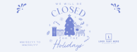 Closed for the Holidays Facebook Cover