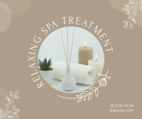 Spa Treatment Facebook Post