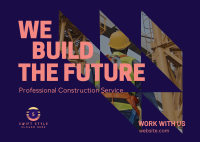 Construct the Future Postcard