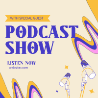 Playful Podcast Instagram Post Design