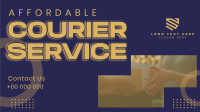 Affordable Courier Service Animation