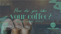 Coffee Flavors Animation